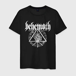 Футболка хлопковая мужская Behemoth, цвет: черный