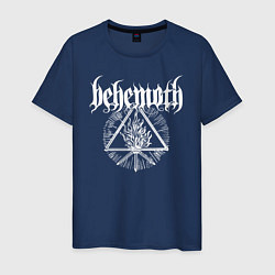 Футболка хлопковая мужская Behemoth, цвет: тёмно-синий