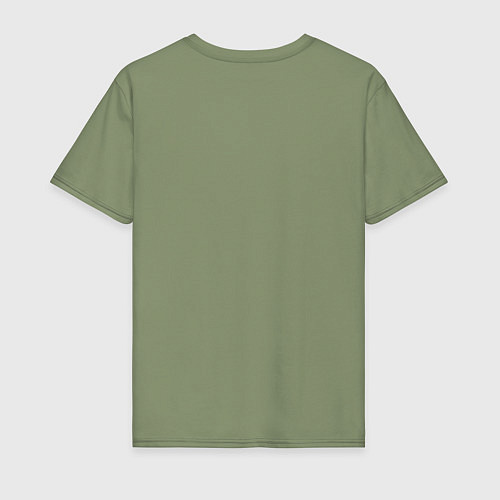 Мужская футболка Корги лапочка / Авокадо – фото 2