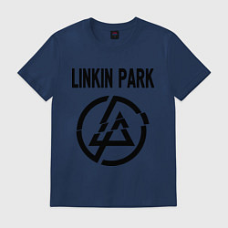 Футболка хлопковая мужская Linkin Park, цвет: тёмно-синий