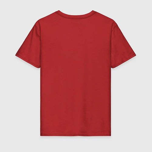 Мужская футболка AUDI / Красный – фото 2