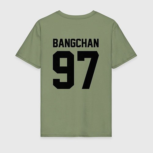 Мужская футболка STRAY KIDS BANGCHAN / Авокадо – фото 2