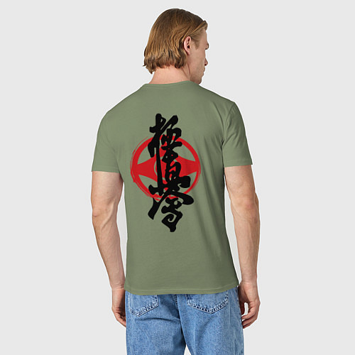 Мужская футболка Киокушинкай / Авокадо – фото 4