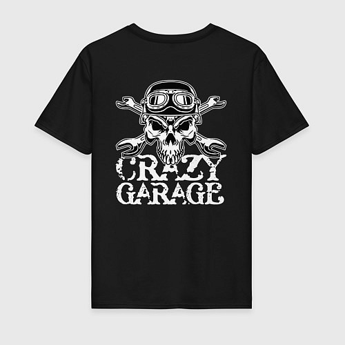 Мужская футболка Crazy garage / Черный – фото 2