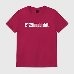 Футболка хлопковая мужская LIMP BIZKIT, цвет: маджента