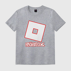 Футболка хлопковая мужская ROBLOX, цвет: меланж