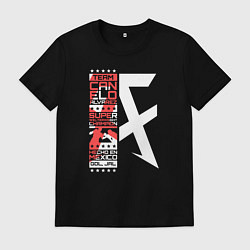 Футболка хлопковая мужская Canelo Alvarez, цвет: черный