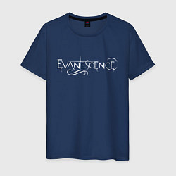 Футболка хлопковая мужская Evanescence, цвет: тёмно-синий