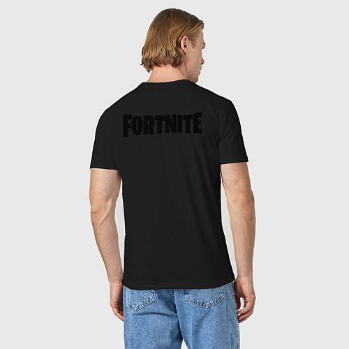 Мужская футболка Fortnite Фортнайт / Черный – фото 4