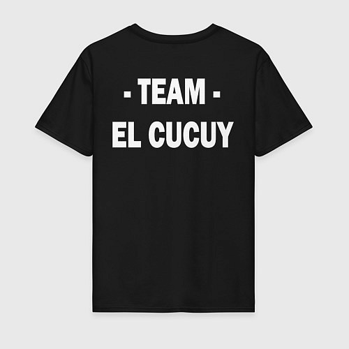 Мужская футболка TEAM EL CUCUY / Черный – фото 2