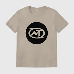 Футболка хлопковая мужская Мумий Тролль, цвет: миндальный