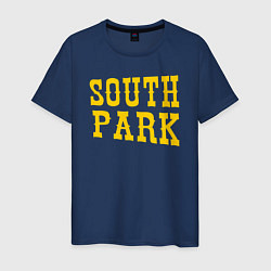 Футболка хлопковая мужская SOUTH PARK, цвет: тёмно-синий