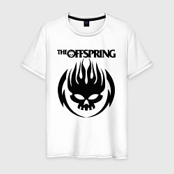 Футболка хлопковая мужская THE OFFSPRING, цвет: белый