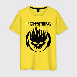 Футболка хлопковая мужская THE OFFSPRING, цвет: желтый