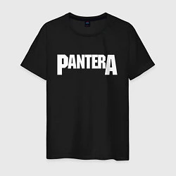 Футболка хлопковая мужская PANTERA, цвет: черный