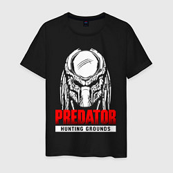 Футболка хлопковая мужская PREDATOR: HUNTING GROUNDS, цвет: черный