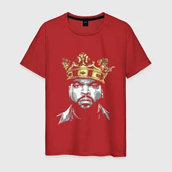 Футболка хлопковая мужская Ice Cube King, цвет: красный