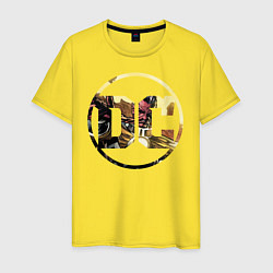 Футболка хлопковая мужская Sinestro, цвет: желтый