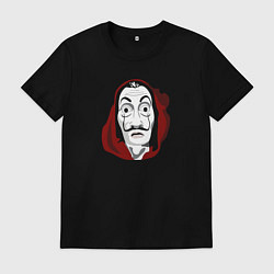 Футболка хлопковая мужская БУМАЖНЫЙ ДОМ, цвет: черный