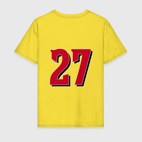 Мужская футболка Cincinnati reds - baseball team - talisman / Желтый – фото 2