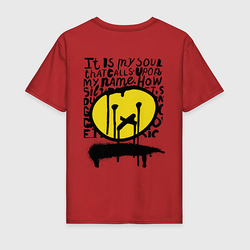 Мужская футболка It is my soul / Красный – фото 2