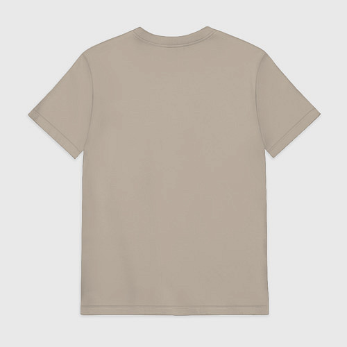 Мужская футболка Roses / Миндальный – фото 2