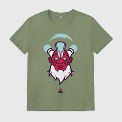 Футболка хлопковая мужская Дизраптор Dota 2, цвет: авокадо