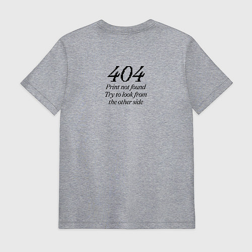 Мужская футболка Я дизайнер, я так вижу / Меланж – фото 2