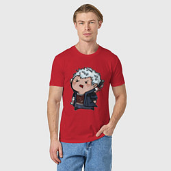 Футболка хлопковая мужская Baby Nero, цвет: красный — фото 2