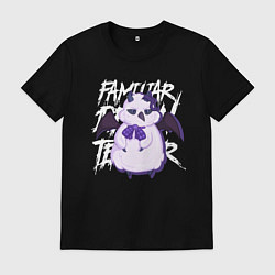 Футболка хлопковая мужская Familiar Demon Teacher, цвет: черный