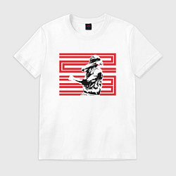 Футболка хлопковая мужская Jordan Forever, цвет: белый