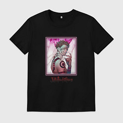 Футболка хлопковая мужская Сукунна, цвет: черный