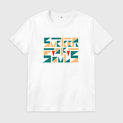 Футболка хлопковая мужская Sucker of Souls Любовь, смерть и роботы, цвет: белый