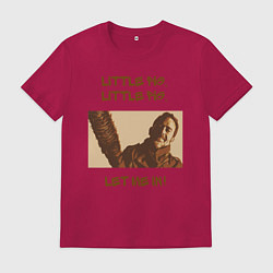 Футболка хлопковая мужская Negan, цвет: маджента