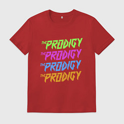 Футболка хлопковая мужская The Prodigy, цвет: красный