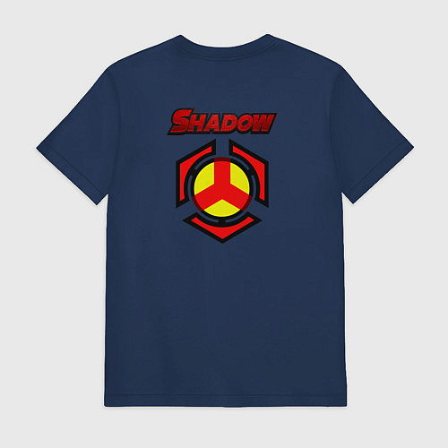 Мужская футболка SonicSW / Тёмно-синий – фото 2