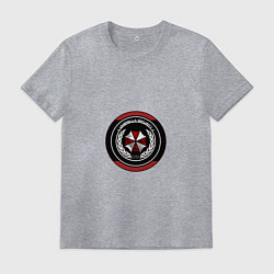 Футболка хлопковая мужская Umbrella Security, цвет: меланж