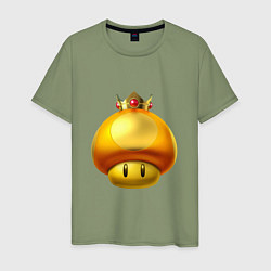 Футболка хлопковая мужская GoldToad, цвет: авокадо