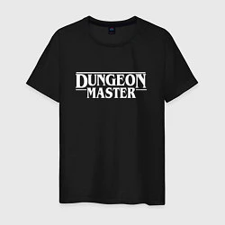 Футболка хлопковая мужская DUNGEON MASTER ГАЧИМУЧИ БЕЛЫЙ, цвет: черный