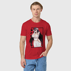 Футболка хлопковая мужская Альбедо Albedo Повелитель, цвет: красный — фото 2