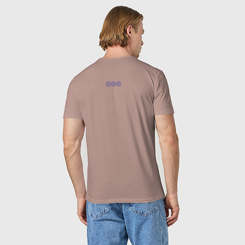 Мужская футболка Триспорт / Пыльно-розовый – фото 4