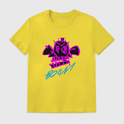 Футболка хлопковая мужская Аркейн 06, цвет: желтый