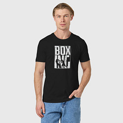 Футболка хлопковая мужская Boxing бой, цвет: черный — фото 2