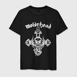 Футболка хлопковая мужская Motorhead lemmy, цвет: черный