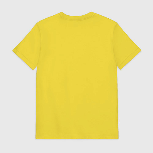Мужская футболка S T A L K E R - Logo / Желтый – фото 2