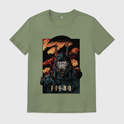 Футболка хлопковая мужская Curse Of Anubis, цвет: авокадо
