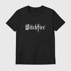 Футболка хлопковая мужская Witchfire, цвет: черный