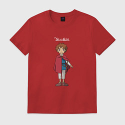 Футболка хлопковая мужская Оливер из NI NO KUNI, цвет: красный