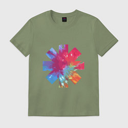 Футболка хлопковая мужская RHCP Color, цвет: авокадо