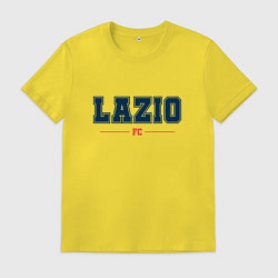 Футболка хлопковая мужская Lazio FC Classic, цвет: желтый